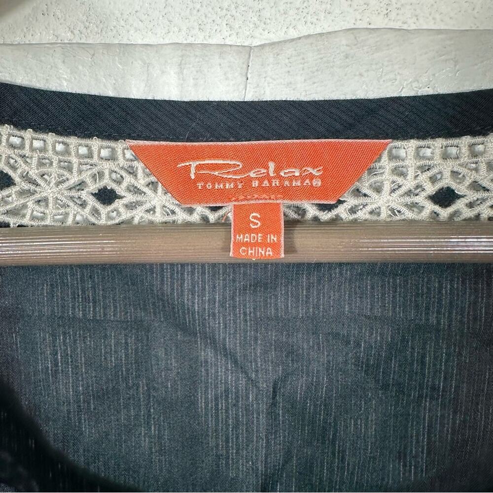 Tommy Bahama Relax Embroidered Cotton Top Size Small - Picture 8 of 9